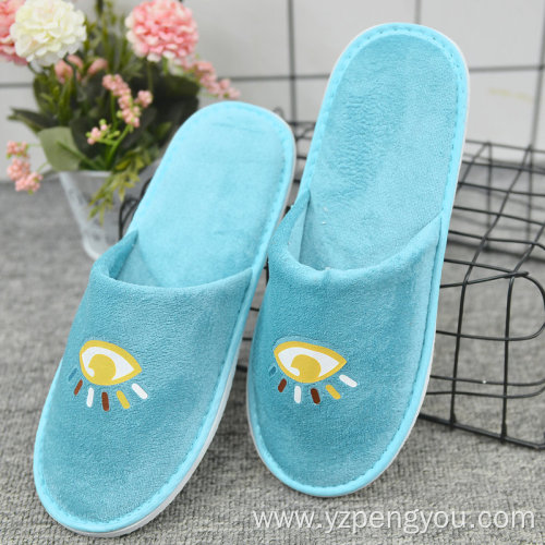 Colorful Hotel Washable Bedroom Slippers for men